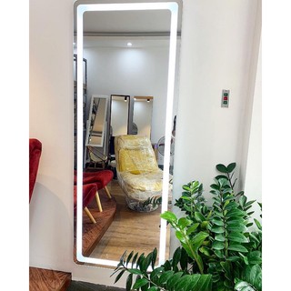 Gương LED cảm ứng soi toàn thân, gương phun cát. Gương treo tường. Shop GP