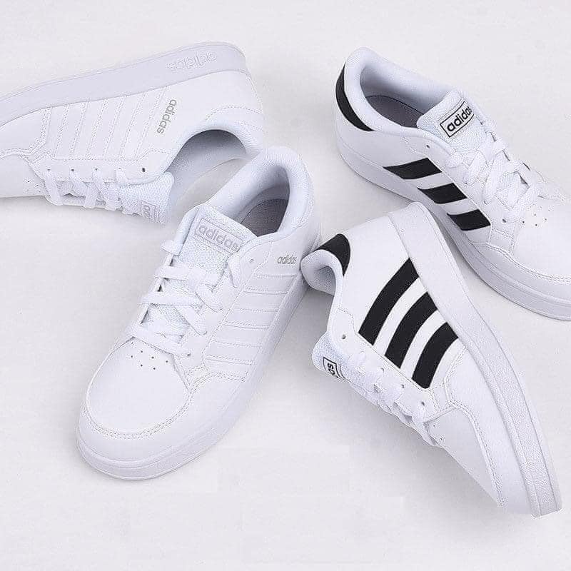 Giày Thể Thao Adidas Trắng Sọc Đen Cao Cấp nam nữ