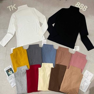 Áo thun dài tay cổ leo