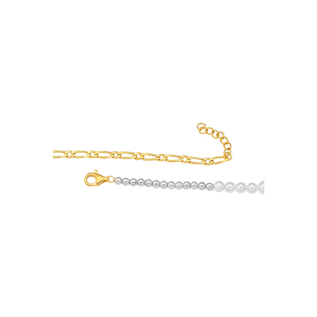 Lắc tay Bạc đính ngọc trai Style x Chou Chou NHNHC000001