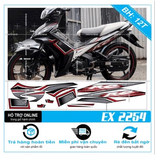 TEM RỜI EXCITER 2010 RC XÁM ĐEN 2254