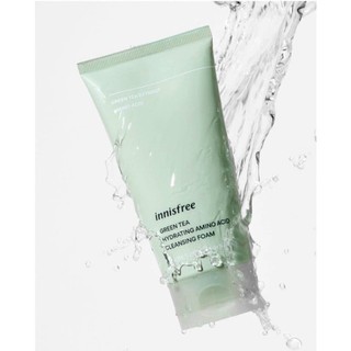 SỬA RỬA MẶT INNISFREE GREEN TEA CLEANSING FOAM & INNISFREE VOLCANIC PORE BHA MẪU MỚI