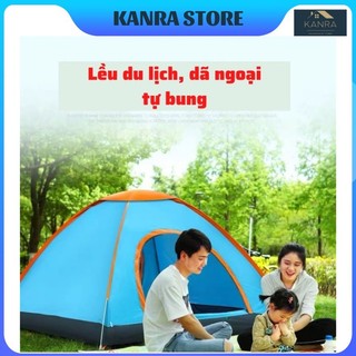 LỀU DÃ NGOẠI, PICNIC, DU LỊCH, PHƯỢT, Vải 02 Lớp, Chất liệu Phản Quang Tráng bạc, Chống Tia UV, Chống Thấm nước, Thoáng