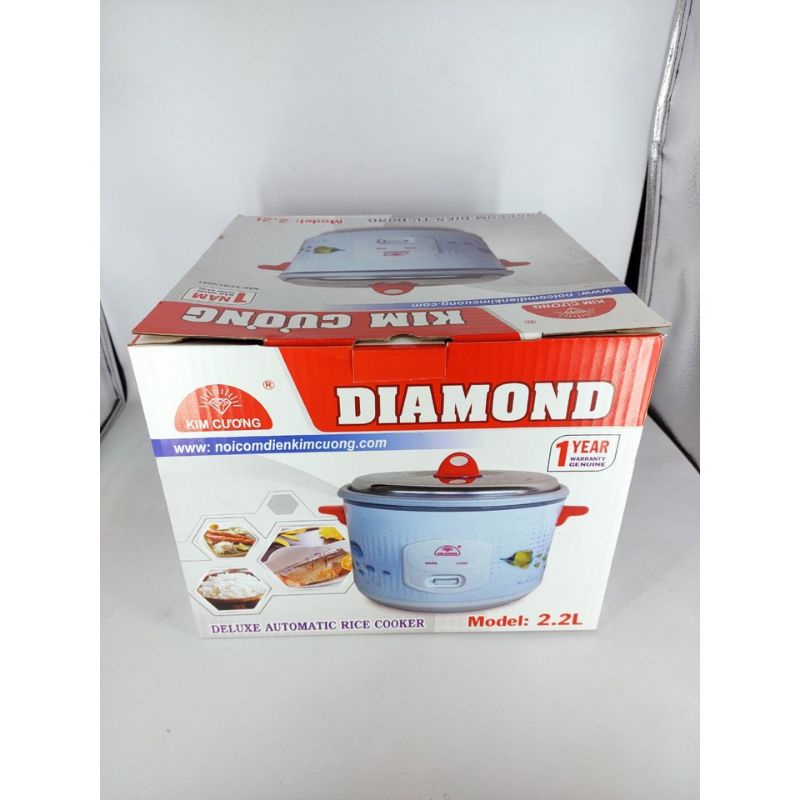 Nồi cơm điện Kim Cương 1,2 lít