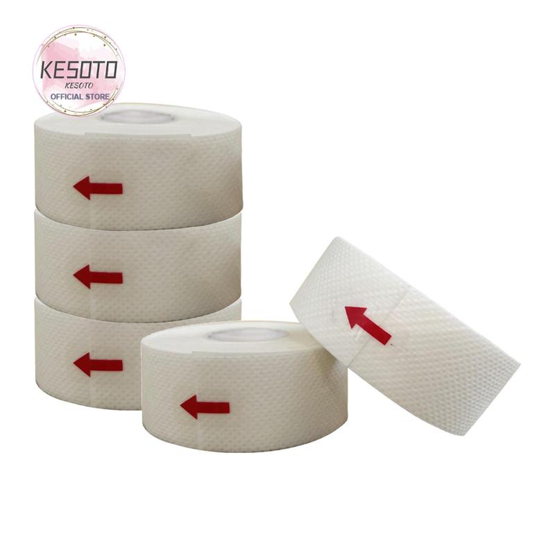 Bộ 5 Cuộn Băng Keo Bảo Vệ Cổ Áo Màu Trắng Tiện Dụng Cho Mùa Hè