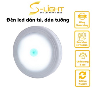 Đèn led dán tường, dán tủ bếp, tủ quần áo, tủ kính mini siêu bền 2 màu sáng trắng, sáng vàng