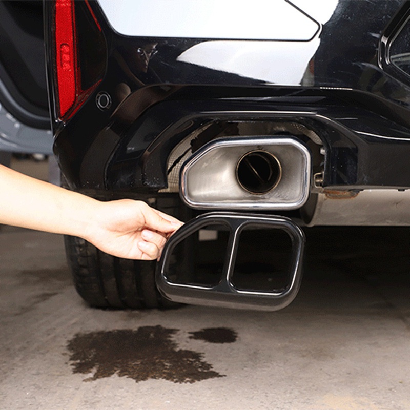 Khung Trang Trí Ống Pô Xe Hơi Bằng Thép Không Gỉ Cho BMW X3 X4 G01 G02 2022 +