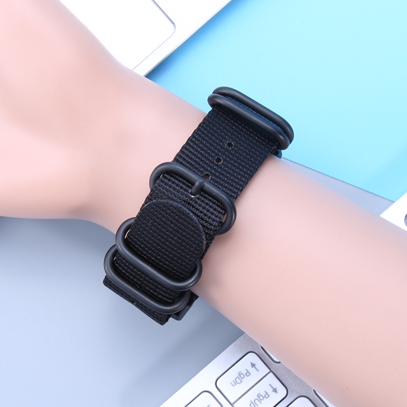 Dây Đeo Nylon 16mm Cho Đồng Hồ Casio G-Shock GA120 GA100 5600 GWM5610 DW6600