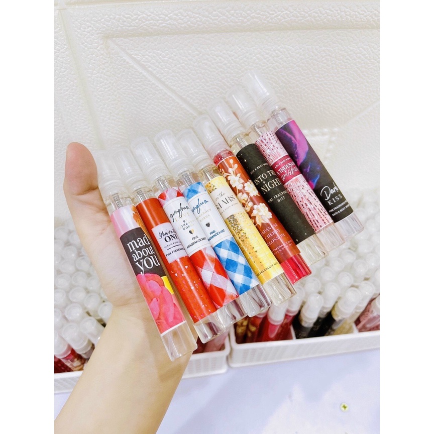 Xịt thơm toàn thân - Bodymist Bath and Body Works -10ml nhiều mùi