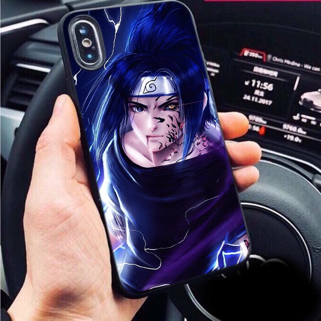 Ốp lưng Kính SASUKE cho S amsung - O ppo - i Phone - R ealme K17