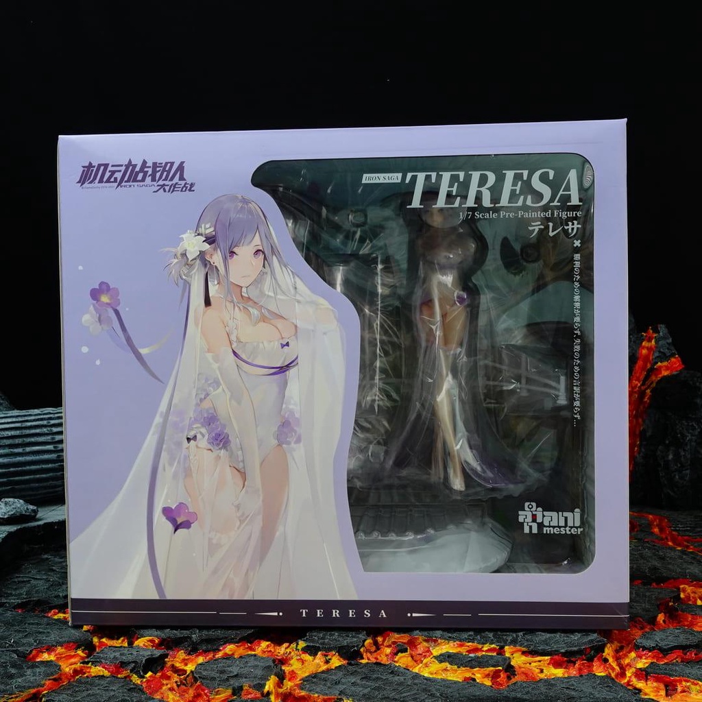 Mô hình nhân vật Teresa Bride Ver dòng Kidou Sentai Iron Saga 1/7 Scale Figure 26cm Gamestop.vn KSISAM01