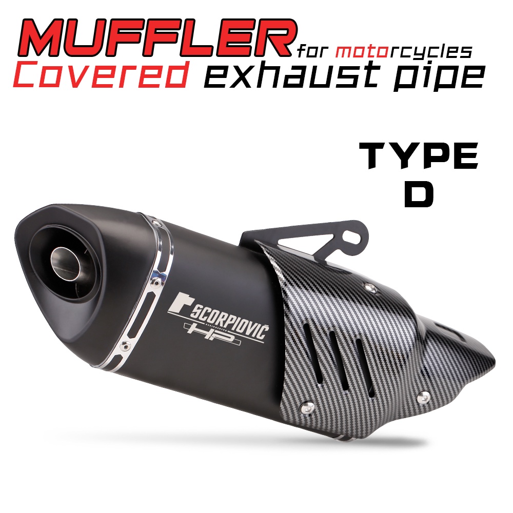 Ống Pô Xả Khí 51mm Chuyên Dụng Cho Xe Mô Tô