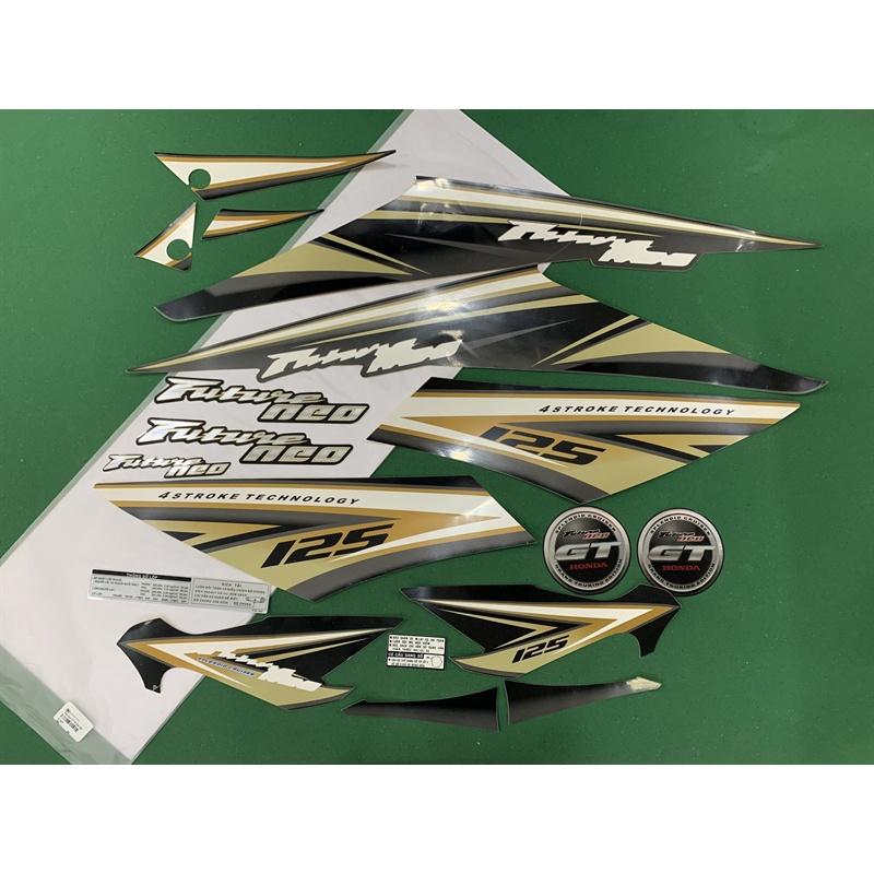 Tem Neo GT 09 Đen Xám ĐB (1 Bộ)