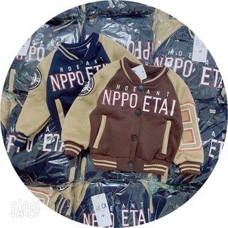 Áo nỉ bóng chày NPPO bé trai