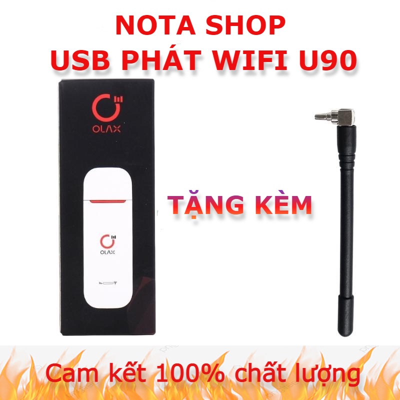 USB Phát Wifi 4G Olax U90 gắn sim 4G dcom 4G dùng cho ô tô xe hơi