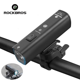 Hcm rockbros v9m-1000 đèn led xe đạp thể thao đèn pha chống nước ipx6 sạc usb-c
