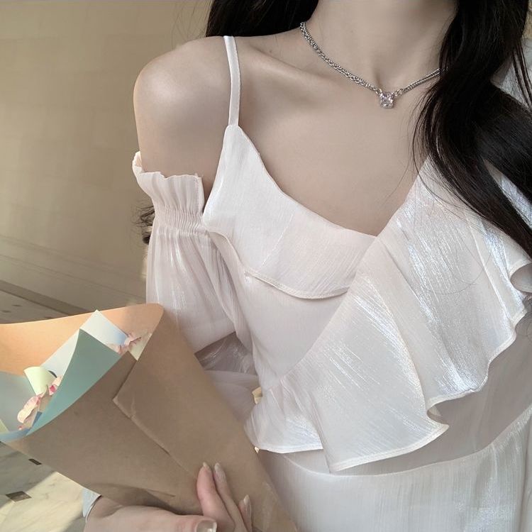 Đầm Hai Dây Mùa Xuân Hè 2022 Phong Cách Ngọt Ngào Siêu Nữ Tính