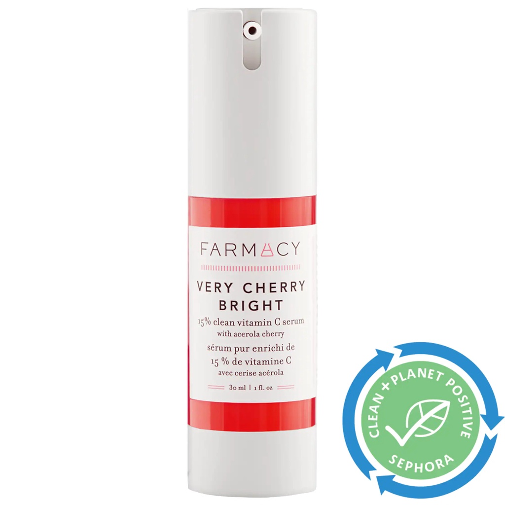(Sẵn 5mL)🌿 Tinh chất Farmacy Very Cherry Bright 15% Clean Vitamin C Serum with Acerola Cherry