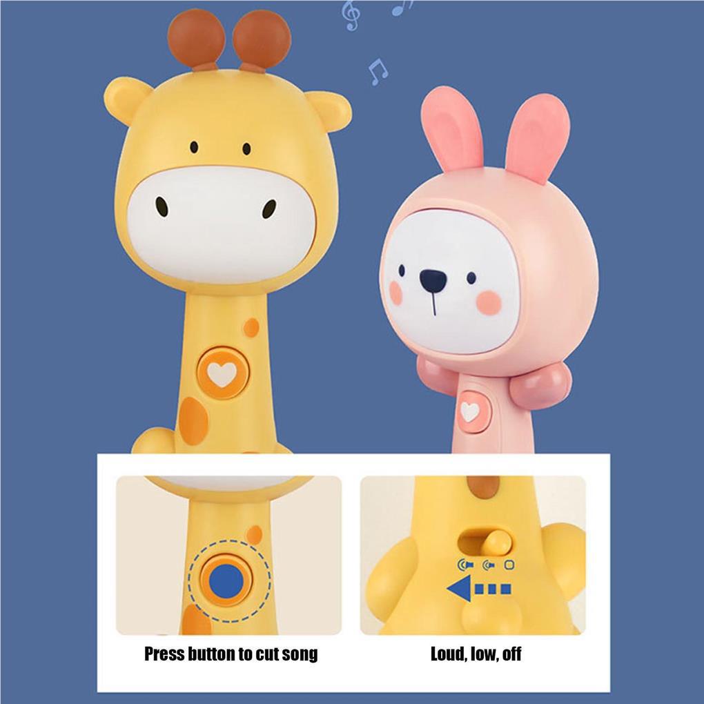 Lục Lạc Hình Động Vật Phát Ra Âm Thanh Vui Nhộn Dành Cho Các Bé