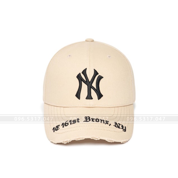 Mũ Nón NY MLB Gothic, Họa Tiết Thêu Tinh Tế, Hàng Nhập Đầy Đủ Tem [NEW]