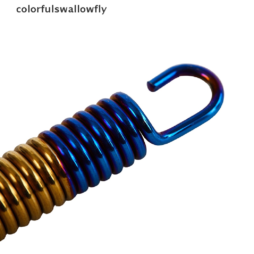 1 Móc Lò Xo Inox Nhiều Màu Gắn Ống Pô Xe Máy