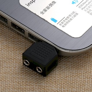 Đầu jack 3.5 chia tai nghe dây loa âm thanh từ 1 ra 2 cổng 3.5mm