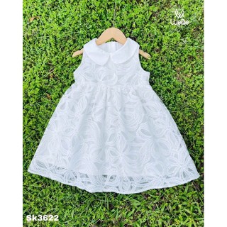 Đầm váy cho bé gái đi biển, đi du lịch, đi tiệc❤️Đầm tiểu thư ren thêu mềm 2 lớp sang chảnh❤️size 1-10Y