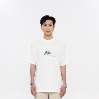 Áo thun RECIN Occure tee, trắng/ đen