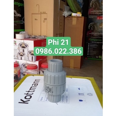 Van 1 chiều, Nối măng sông 1 chiều trơn,luppe 21,27,34,42,48  Taijan- Hàng chính hãng- BH 1 năm