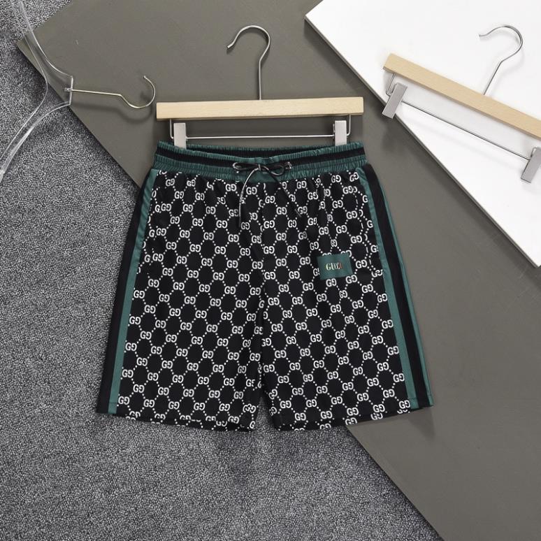 O W B K 5 7 Quần Short Dây Rút In Họa Tiết Gucci Thời Trang Xu Hướng Cho Nam ty