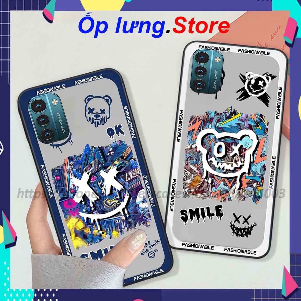 Ốp Nokia G11 / G21 / G11 Plus / G22 in hình Bear Brick,K@ws,smile,...hot trend