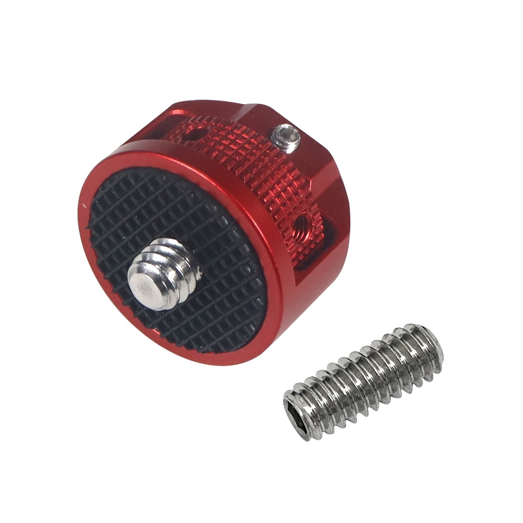 Ốc Vít 1 / 4 "Xoay 360 Độ Chuyển Đổi Đầu Đực Sang Đầu Cái Cho DJI Pocket2 Insta360 X2 X3
