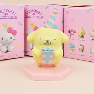 Mô hình blindbox Sanrio Hello Kitty 45th ANNIVERSARY (1 hộp ngẫu nhiên)