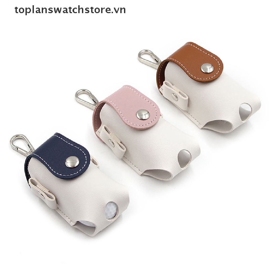 Toplanswatchstore Túi Da PU mini Đựng Bóng golf Đeo Thắt Lưng Màu Hồng Dùng Làm Quà Tặng Cho Bạn Gái VN