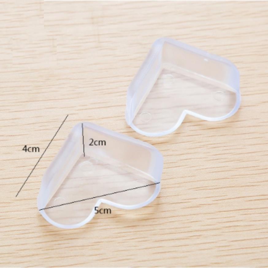 [Kho sỉ] Combo 4 bịt góc bàn silicon an toàn cho bé
