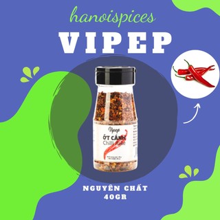 Ớt cánh Vipep 40gr - Ớt Vipep nguyên chất đảm bảo chất lượng 5.0
