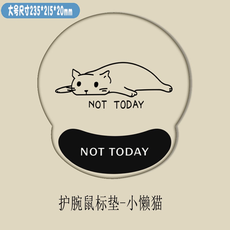 Miếng Lót Chuột Máy Tính Có Đệm Silicone Dày 3D Sáng Tạo