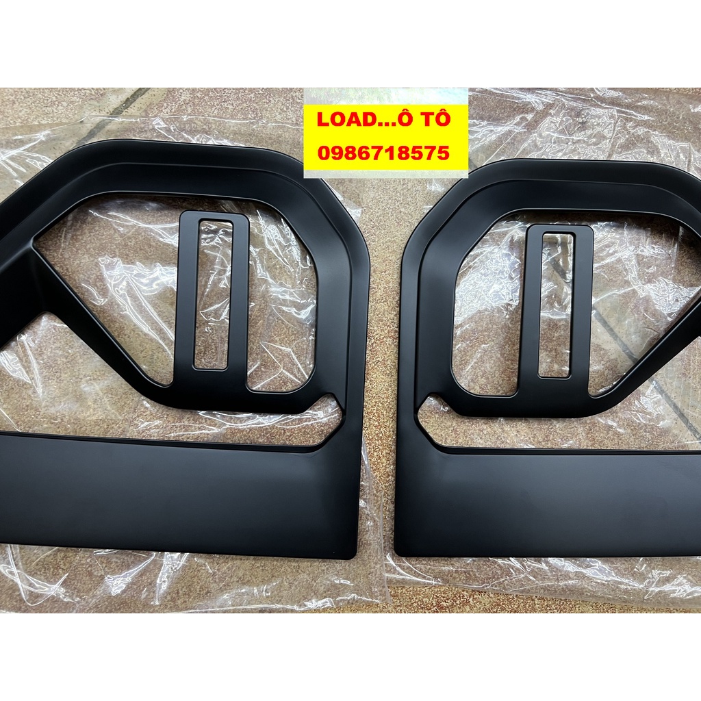 Ốp Mang Cá Xe Ford Everest 2023 Mẫu Màu Đen Mờ Cao Cấp