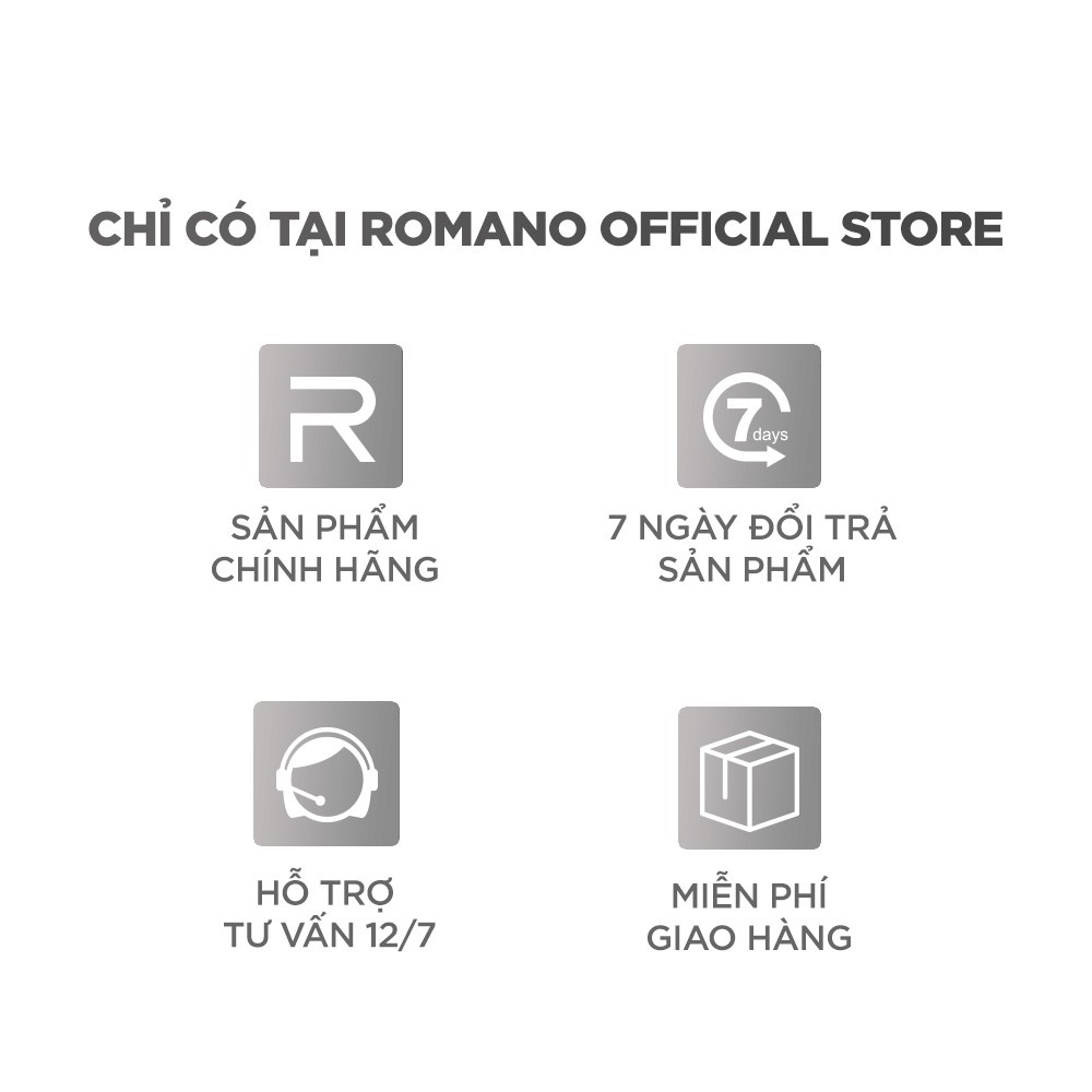 Lăn khử mùi cao cấp Romano Vip 50ml Vision