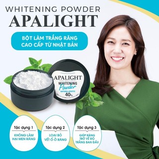 [CHÍNH HÃNG] Bột Làm Trắng Răng APALIGHT Cao Cấp Nhật Bản