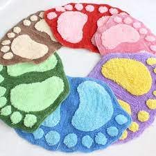 THẢM CHÙI CHÂN 40x60cm CAO CẤP HÌNH BÀN CHÂN CHỐNG TRƯỢT LOẠI I