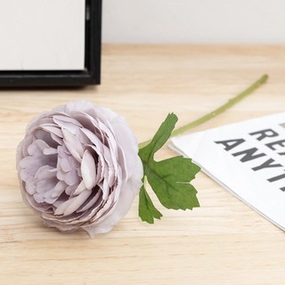 Cành Hoa Hồng Hoa Vải Lụa