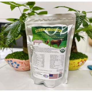 Siêu Vỗ Béo Cho gà, vịt, trâu bò Super Growth , Tăng trọng nhanh không chất cấm, an toàn tuyệt đối