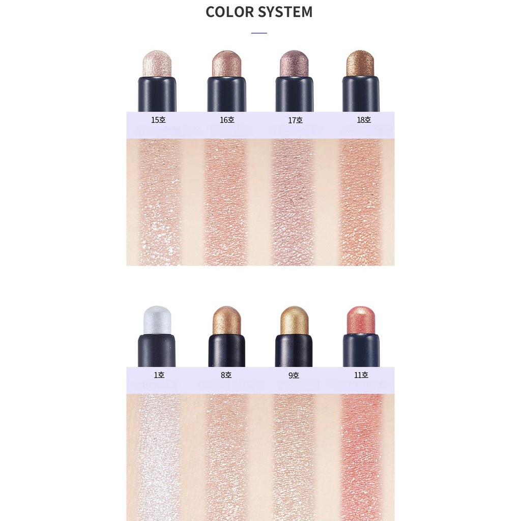 Thỏi Phấn Mắt 6 Màu Lấp Lánh etude house