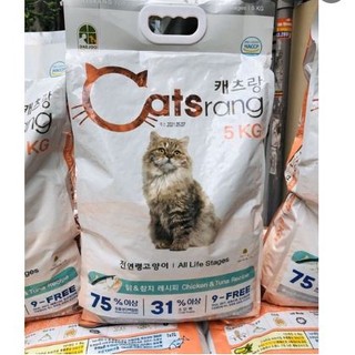 Thức ăn hạt cho Mèo mọi lứa tuổi Catsrang túi 5 Kg