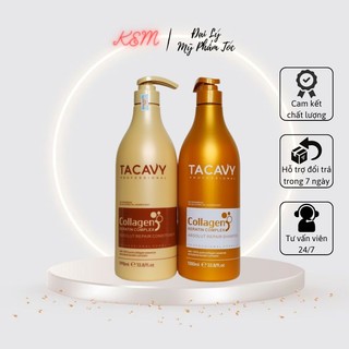 Cặp dầu gội dầu xả tacavy 1000ml - phục hồi tóc - mùi siêu sang
