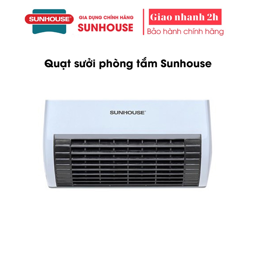 Quạt sưởi phòng tắm Sunhouse SHD3816W