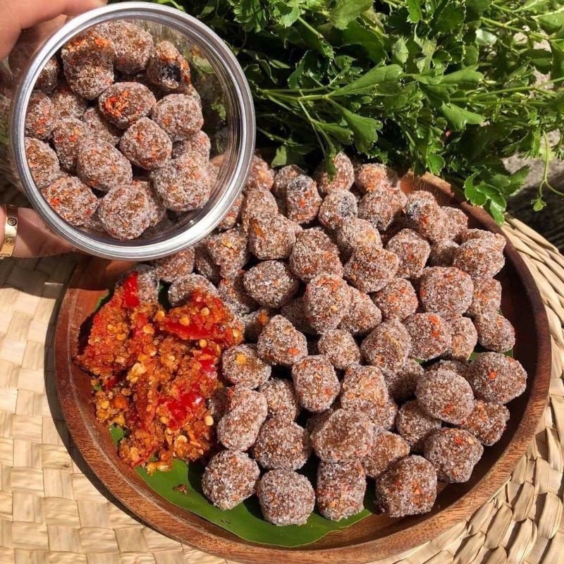 KẸO ME CAY - KẸO ME XÍ MUỘI TẮC CAY ĂN VẶT 500gr