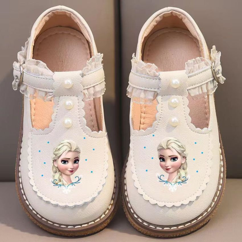 Giày búp bê cho bé gái công chúa elsa tiểu thư vintage đế bệt trẻ em nữ giầy quảng châu 2 tuổi - 6 tuổi Rionashop