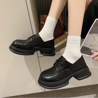 (Order-Ảnh thật) Giày Oxford Đạp Gót Đế 4CM G446